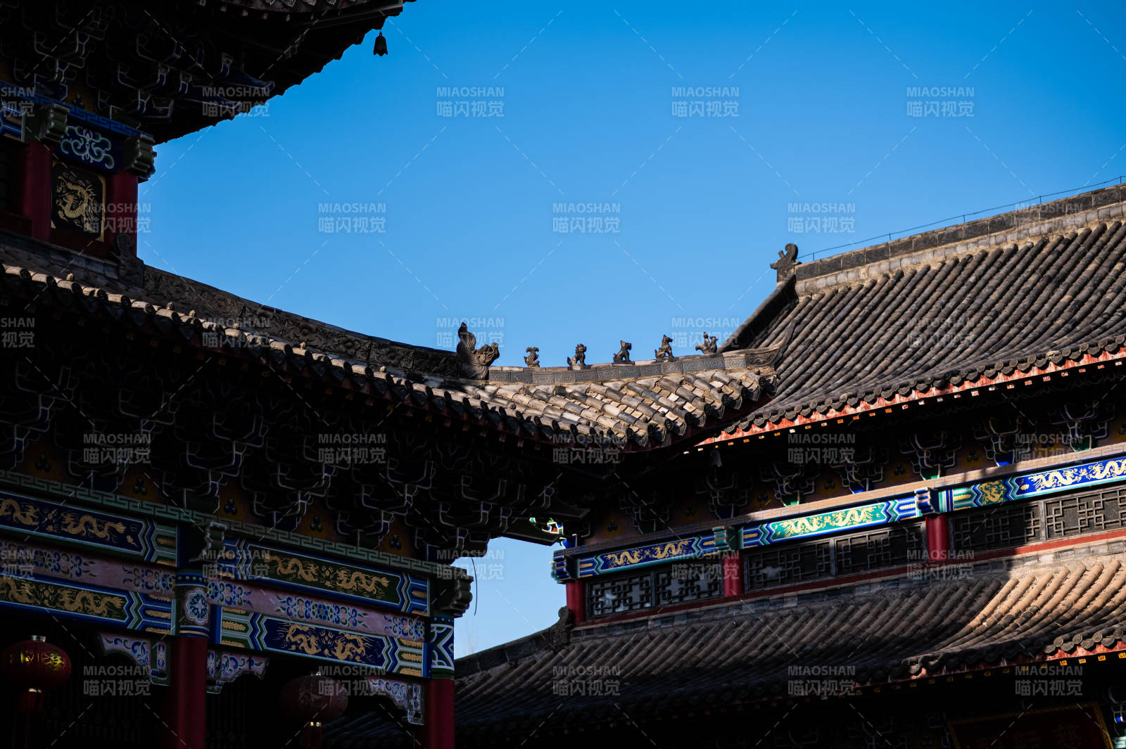 古建筑飞檐翘角-摄影图