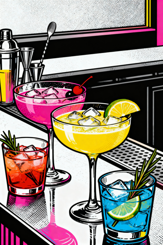 鸡尾酒盛宴-图片