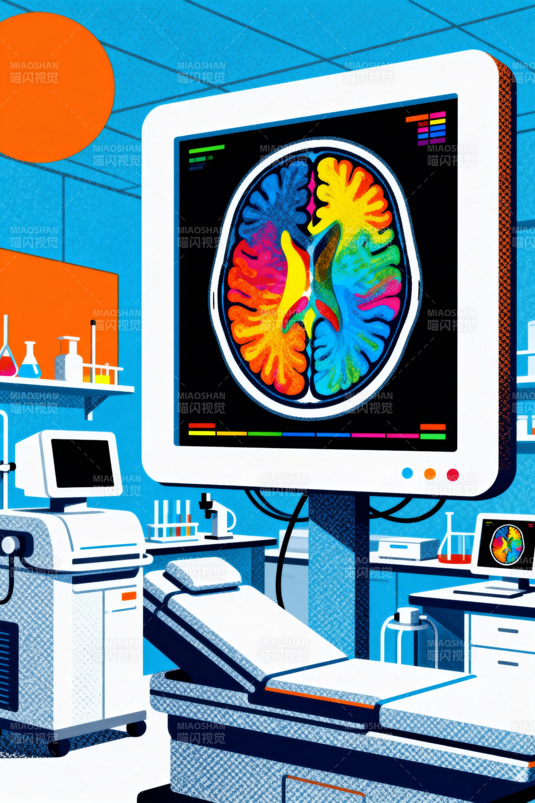 脑部扫描实验室-图片