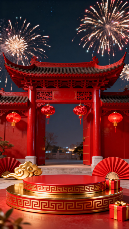 新春喜慶迎佳節-圖片