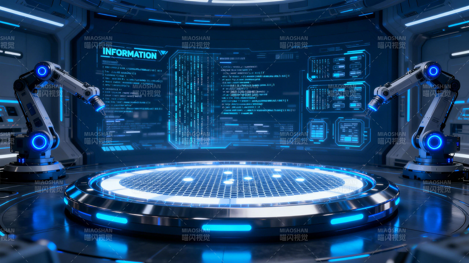 未來科技實驗室3D場景圖-圖片