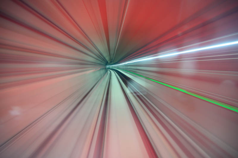 光速隧道-攝影圖