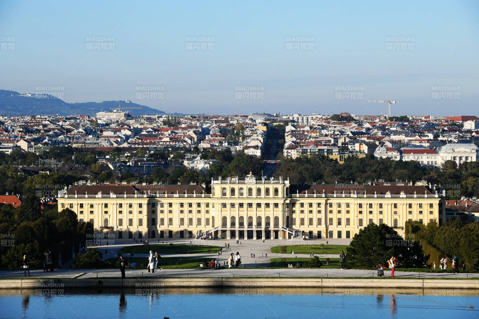 奧地利美泉宮風(fēng)光-攝影圖