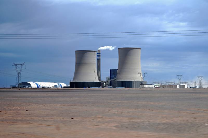 核電站冷卻塔-攝影圖