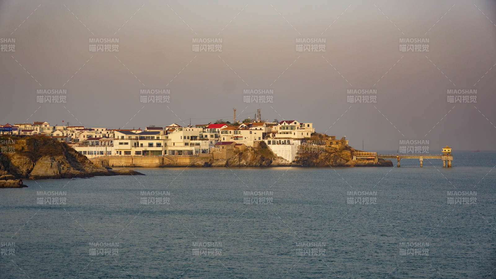 連云港西連島的晨曦-攝影圖