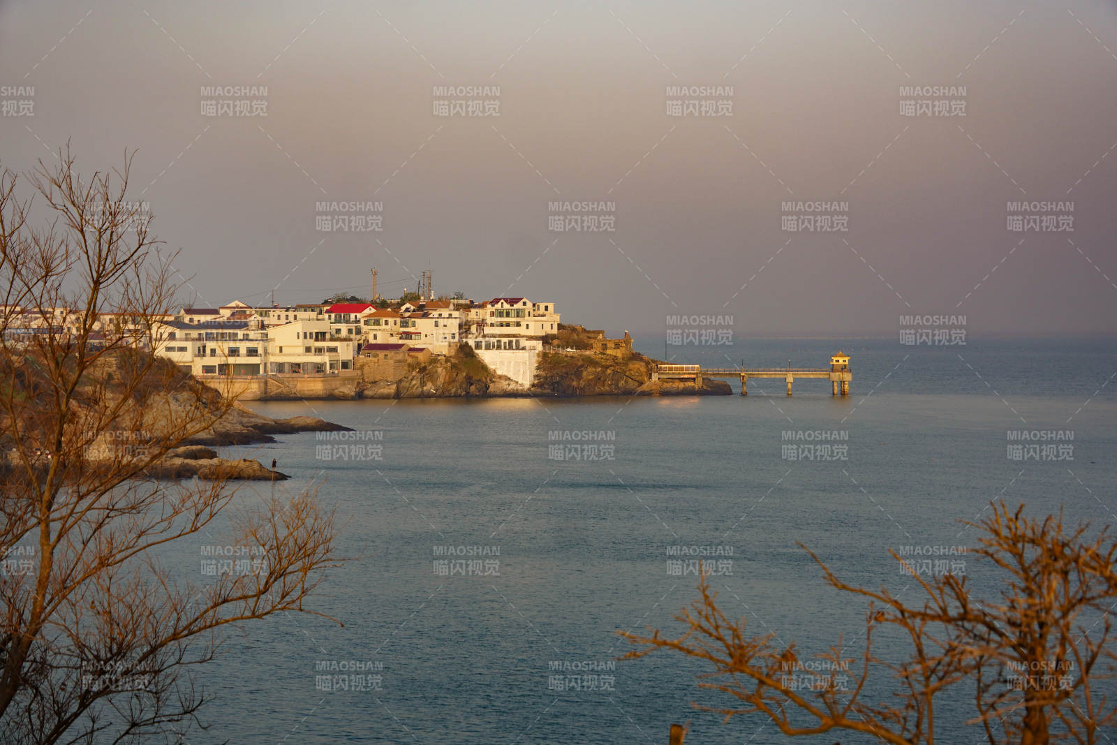 连云港西连岛的晨曦-摄影图