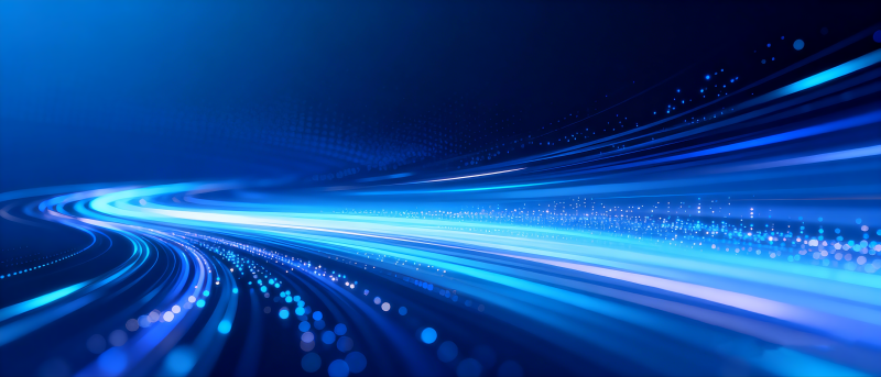 藍(lán)色光流動態(tài)背景-圖片