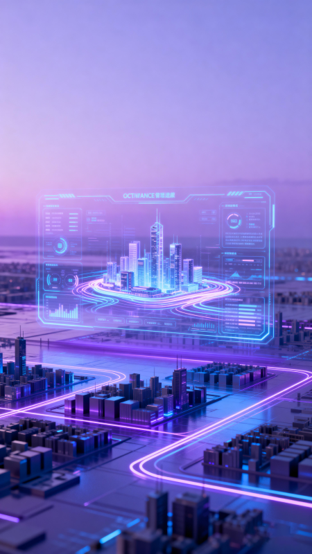 未来城市科技图景-图片