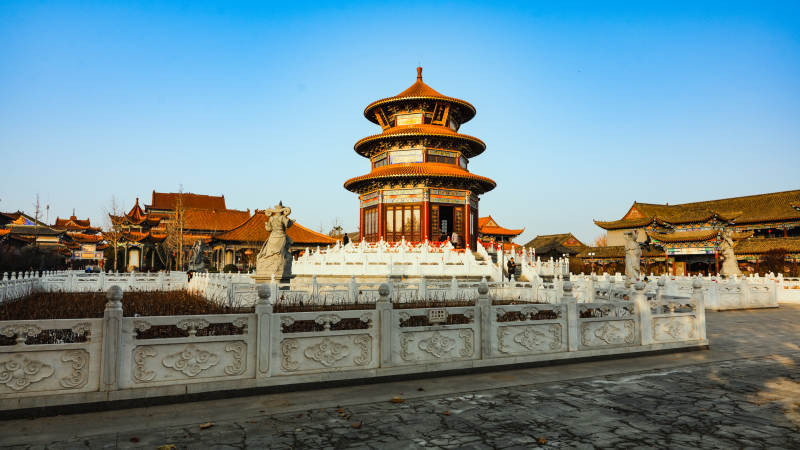 古典园林建筑风光-摄影图