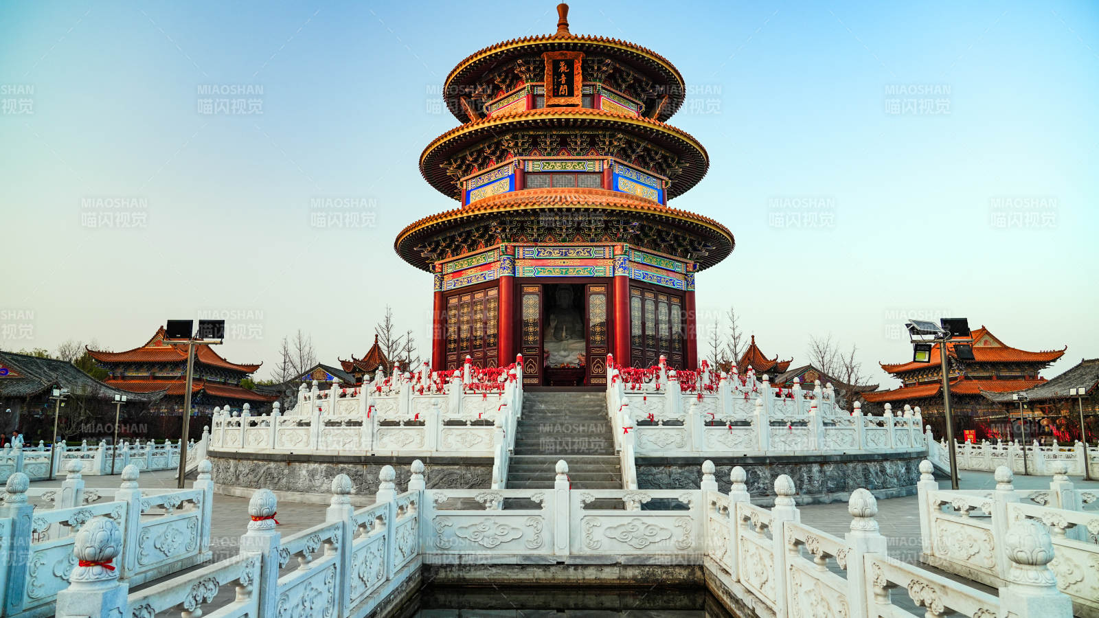 廊坊霸州大悲禅寺观音阁-摄影图