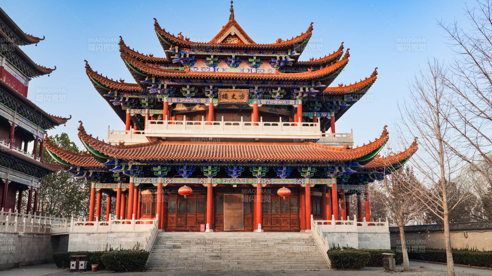 廊坊霸州大悲禅寺古建筑风采-摄影图