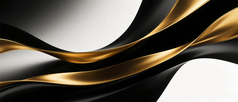 黑金流線藝術-圖片