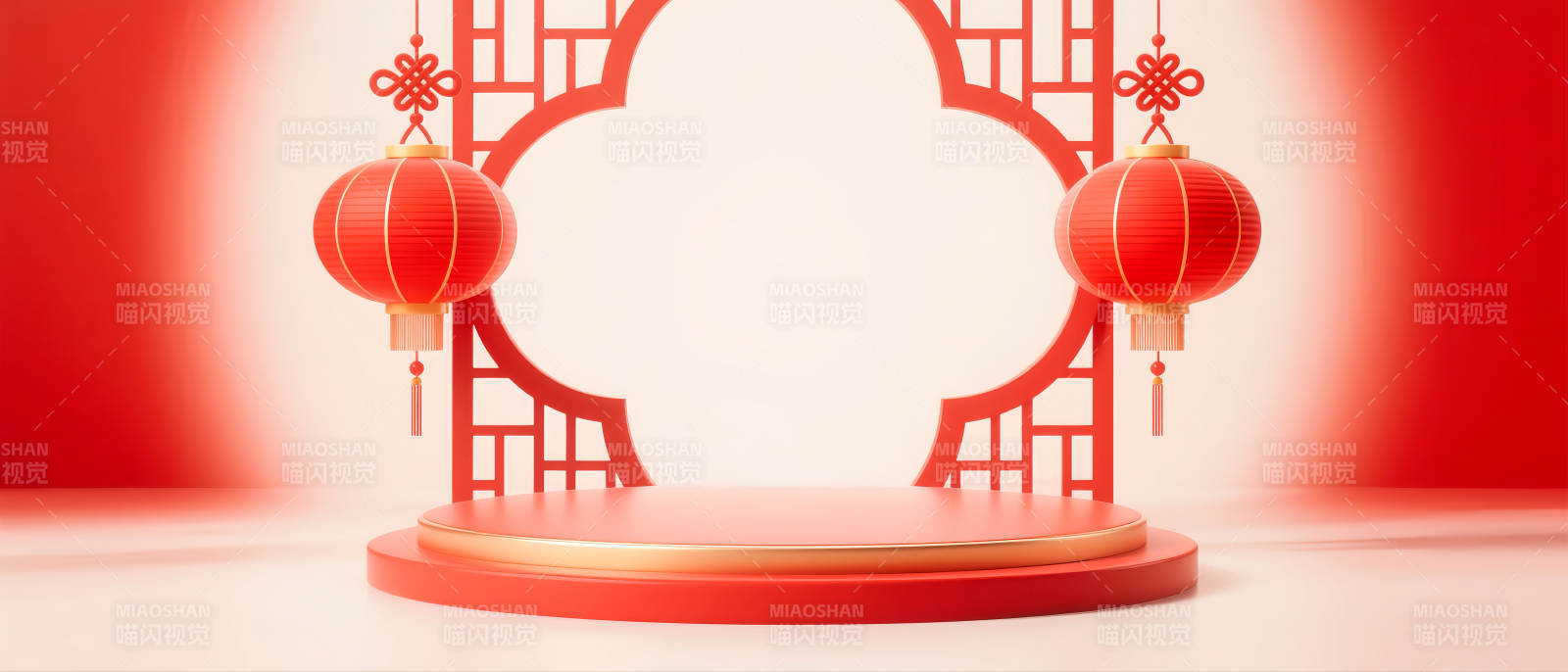 新春喜庆舞台-图片