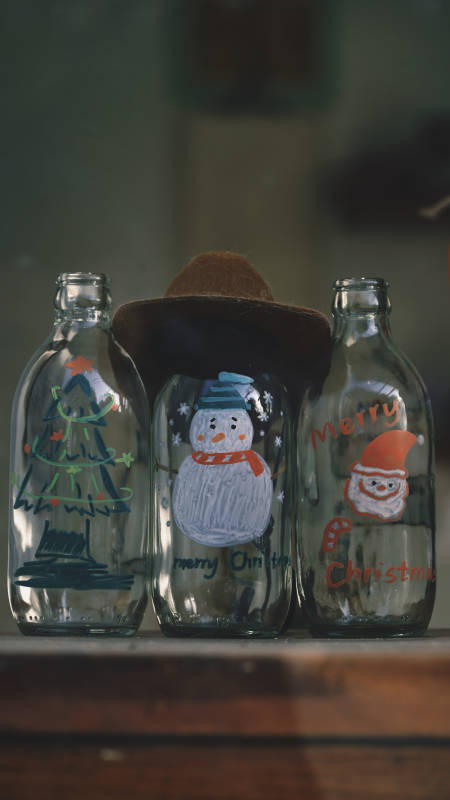 圣诞瓶饰-摄影图