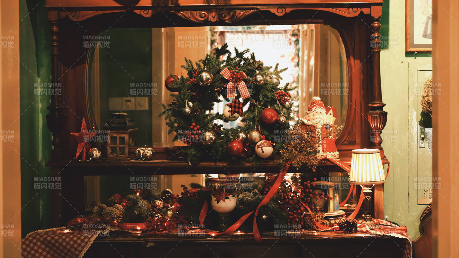 圣诞温馨布置-摄影图