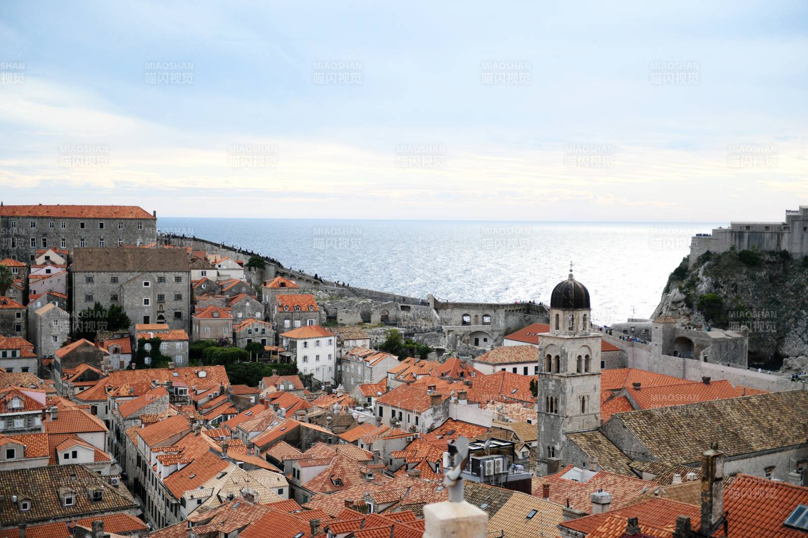 古城海景圖-攝影圖