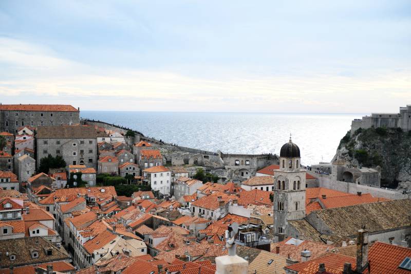 古城海景圖-攝影圖