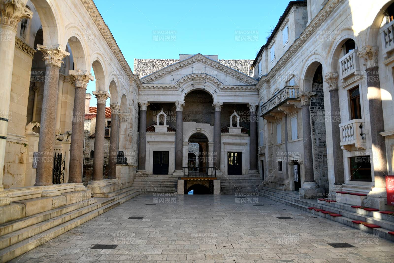 古建筑庭院風(fēng)光-攝影圖