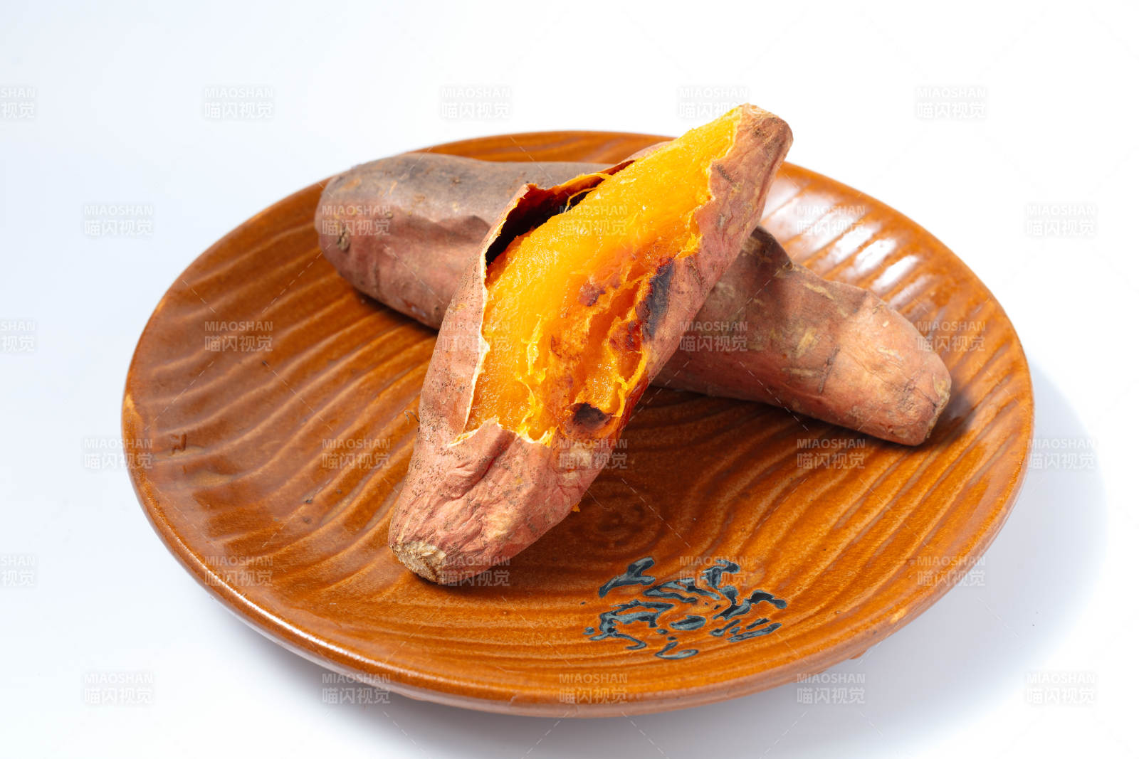 烤紅薯 香甜可口-攝影圖