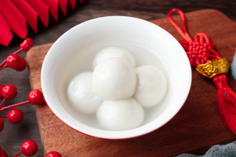 湯圓團圓喜慶-攝影圖