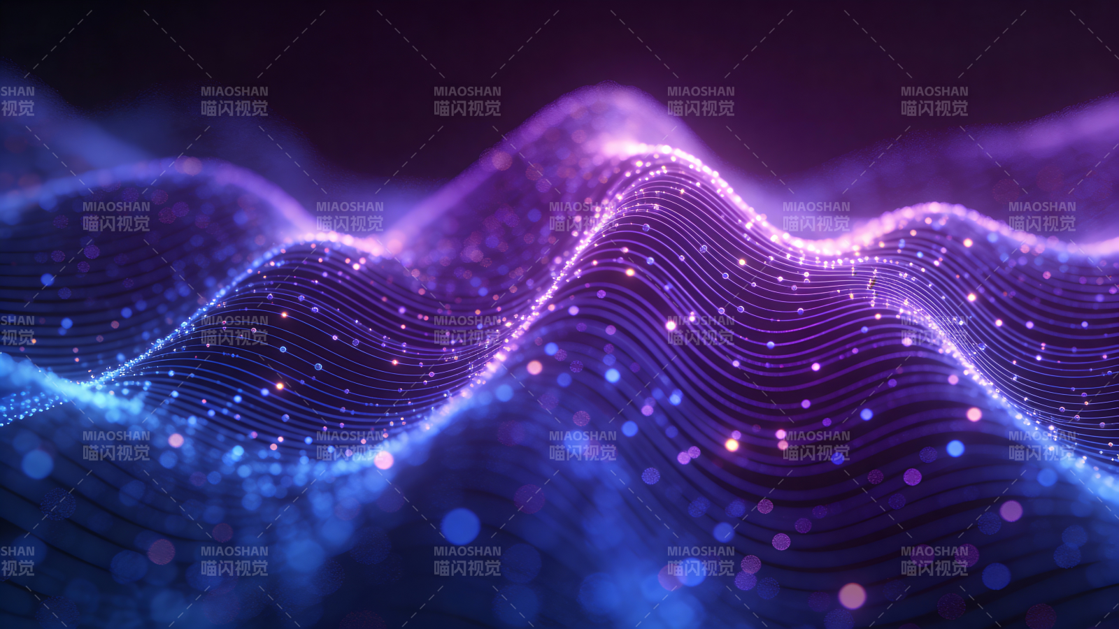 紫光波紋流動-圖片