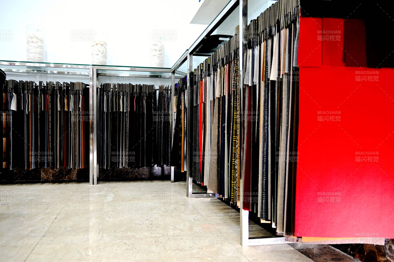 布料展示廳-攝影圖