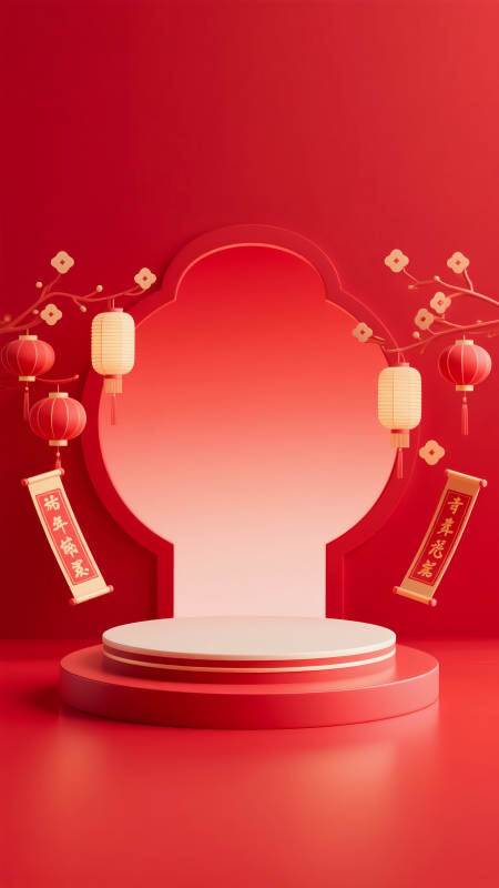 新春贺岁舞台-图片