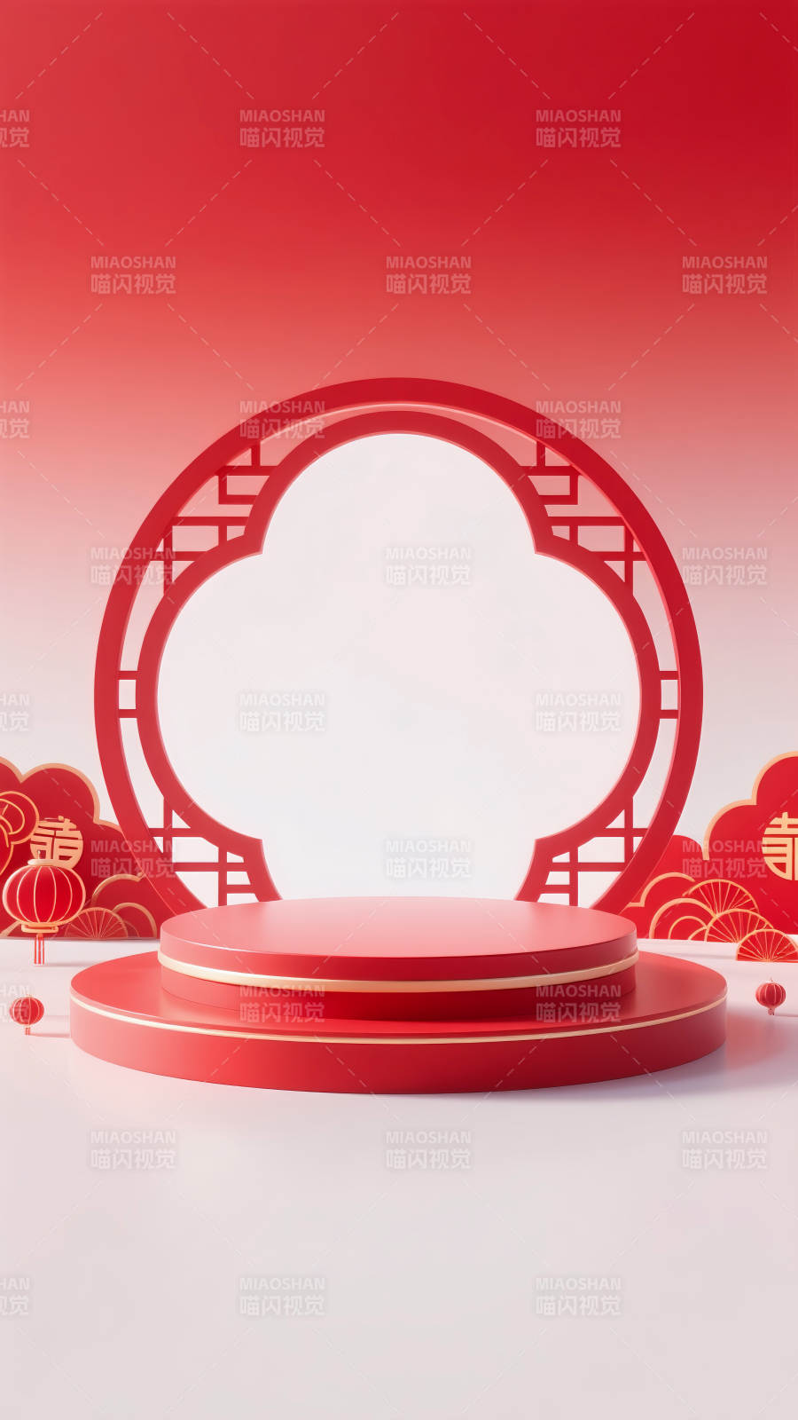 紅韻祥云迎新春-圖片