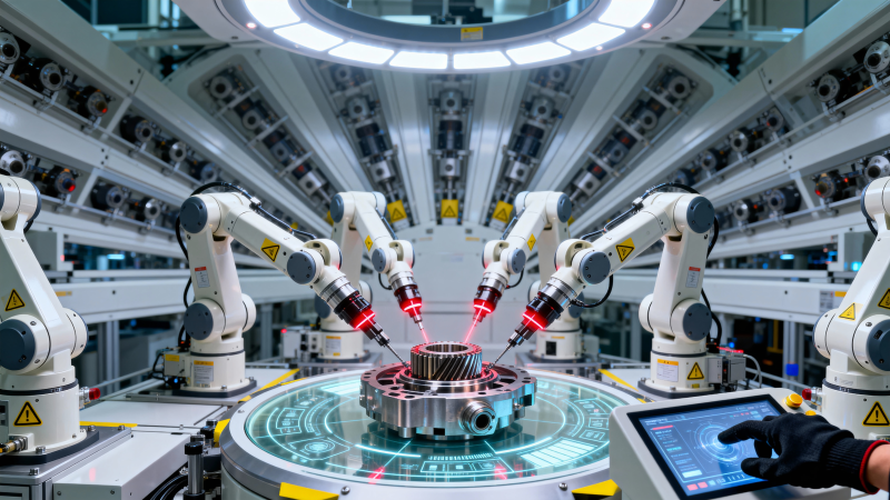 智能工廠自動化生產(chǎn)-圖片