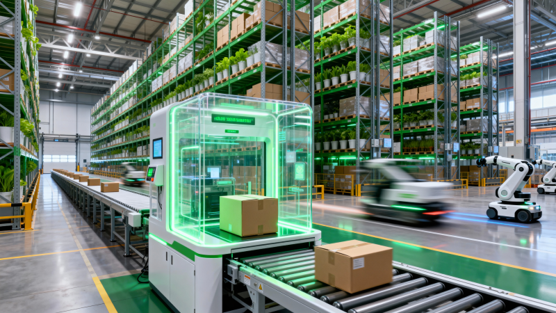 智能倉儲自動化-圖片