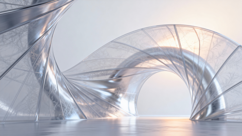 光影交織的未來之門-圖片