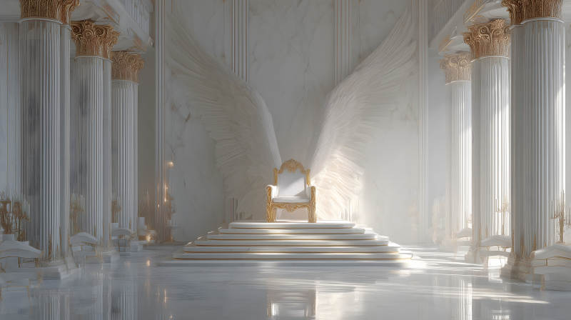 華麗圣殿寶座輝煌-圖片