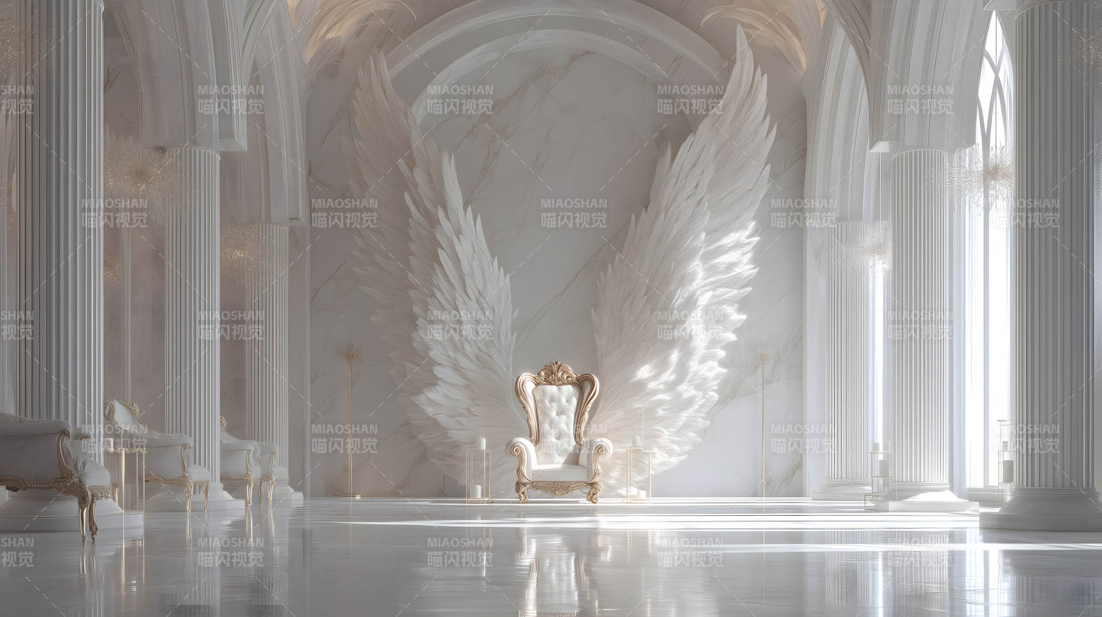 圣潔殿堂天使之翼座椅-圖片