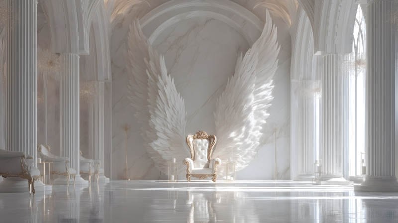 圣潔殿堂天使之翼座椅-圖片