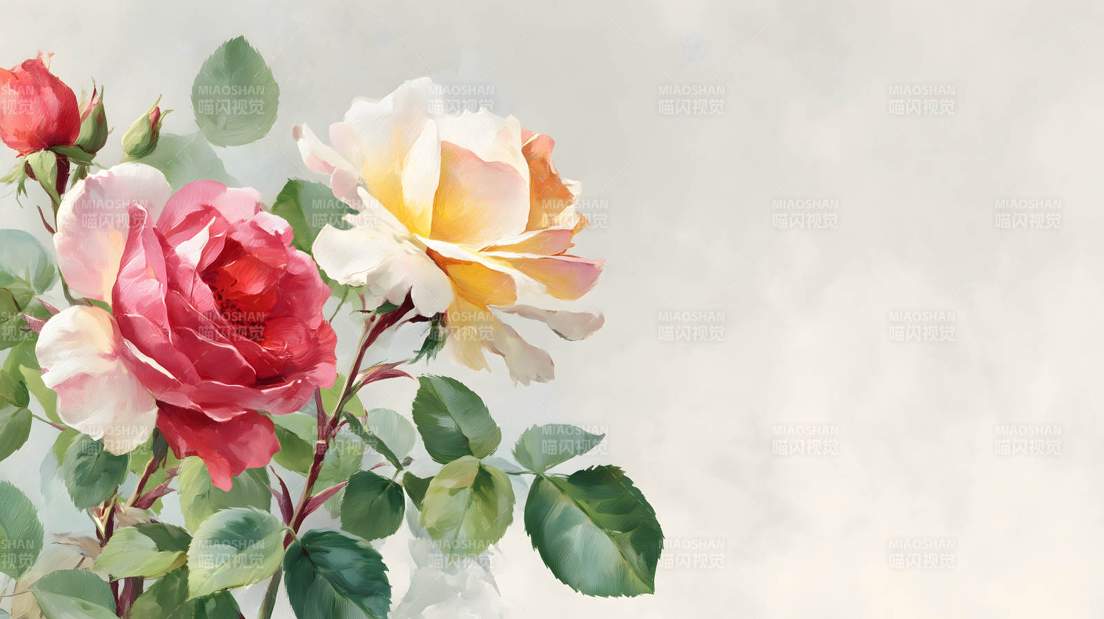 美丽花朵绽放图片