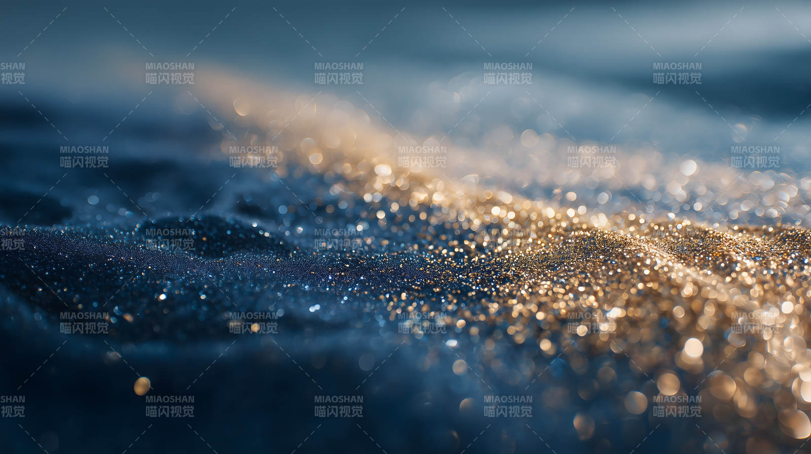 闪耀金光抽象背景-图片