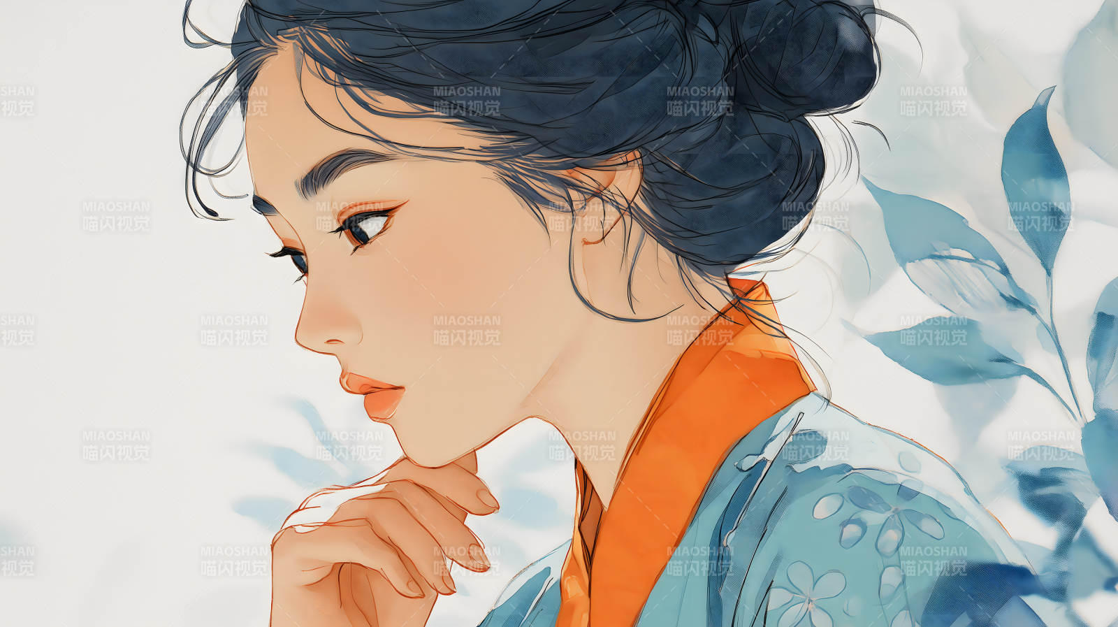 東方美人側顏-圖片