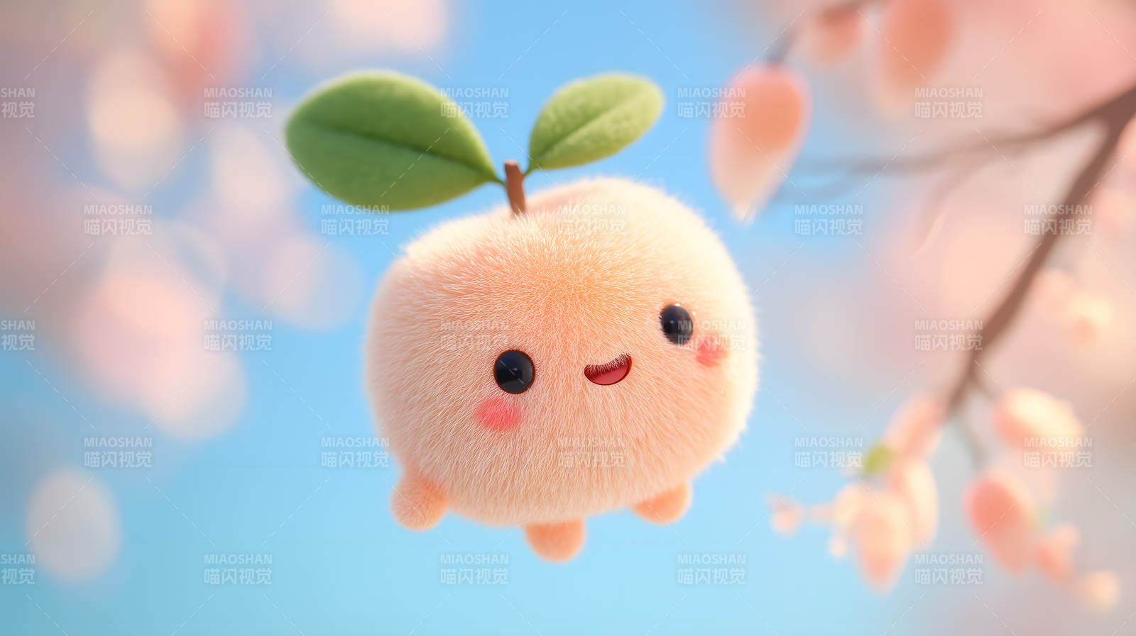 毛茸茸的可愛小精靈-圖片