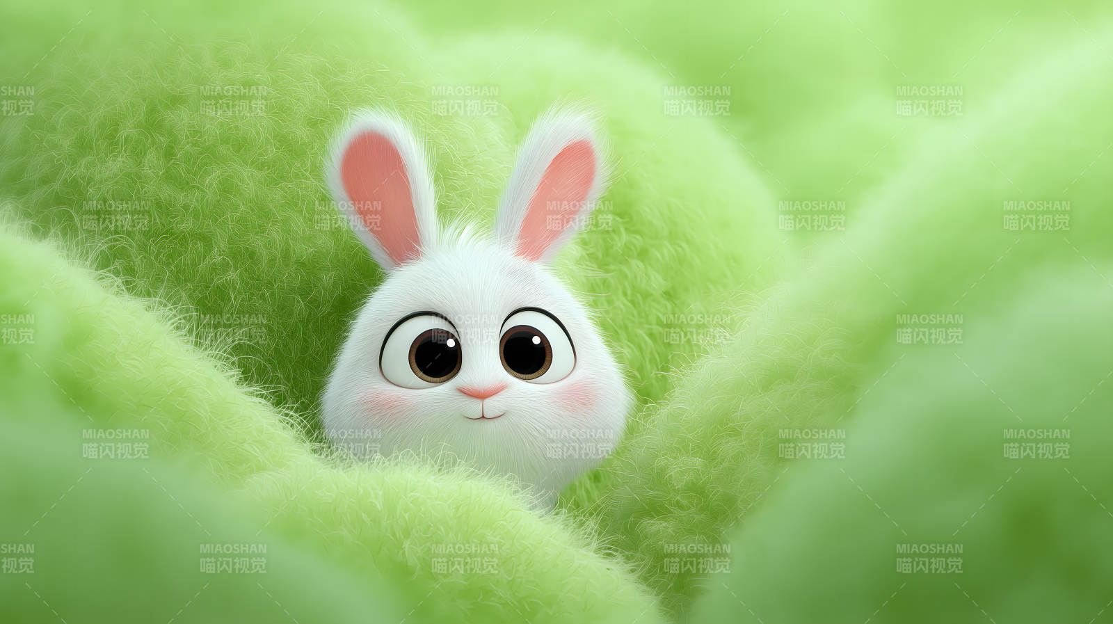 兔兔毛茸茸-圖片