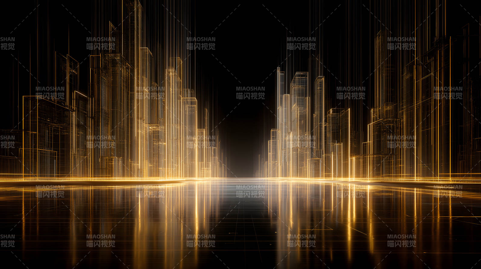 未來城市科技感-圖片