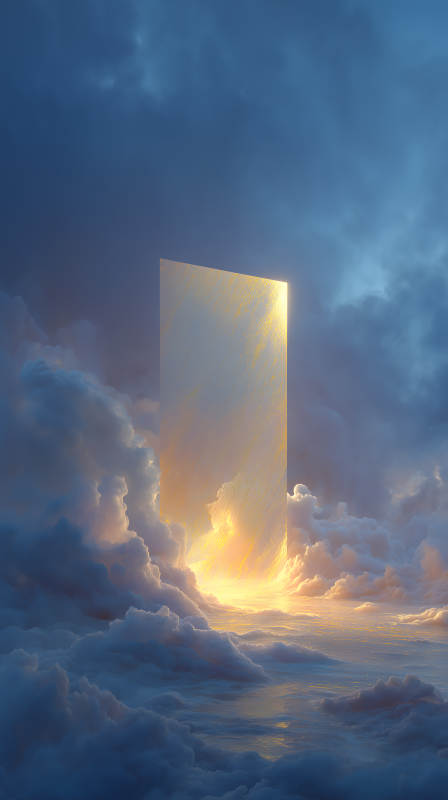 天际光门云海-图片