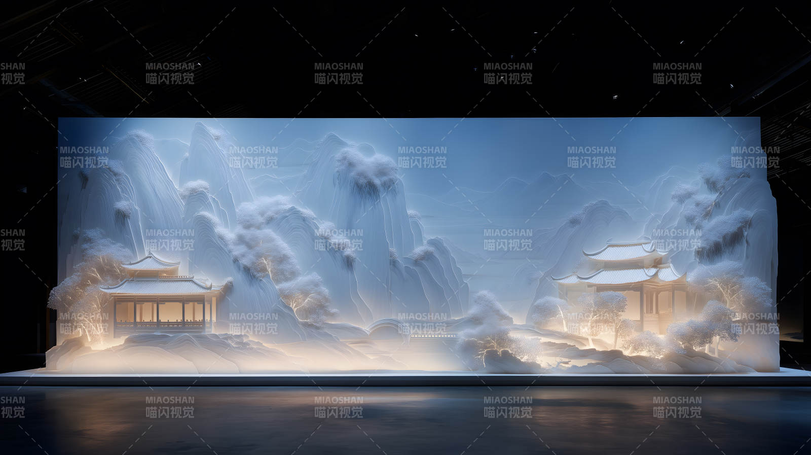 山水景觀藝術(shù)展-圖片