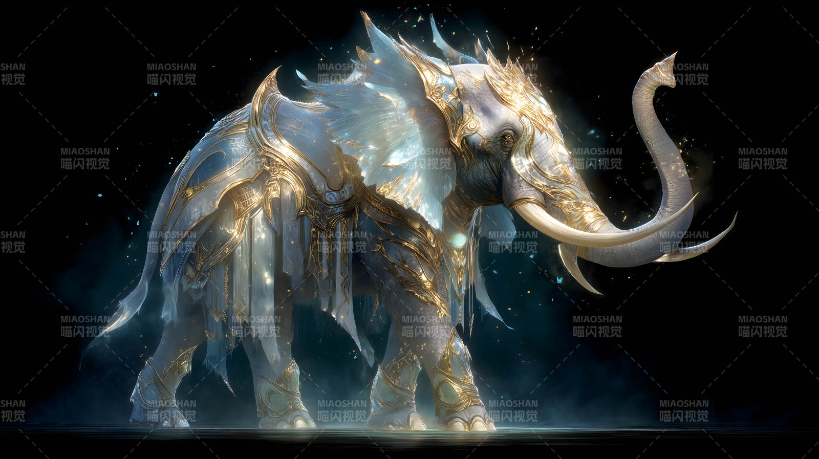 神圣大象金甲守護-圖片