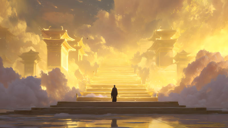 登天梯遠景-圖片