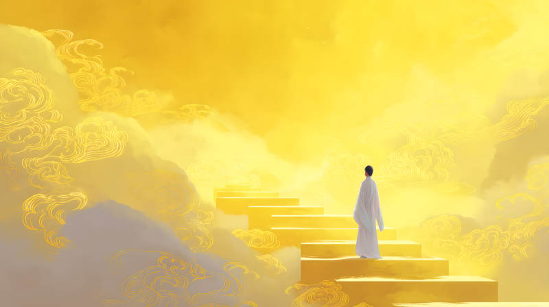 黃粱美夢登天梯-圖片