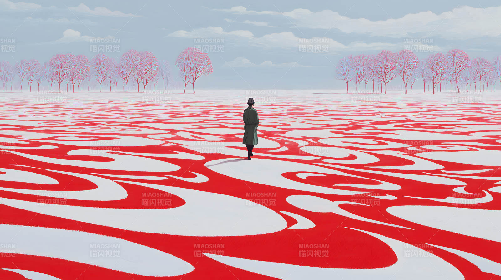 红白世界孤影-图片