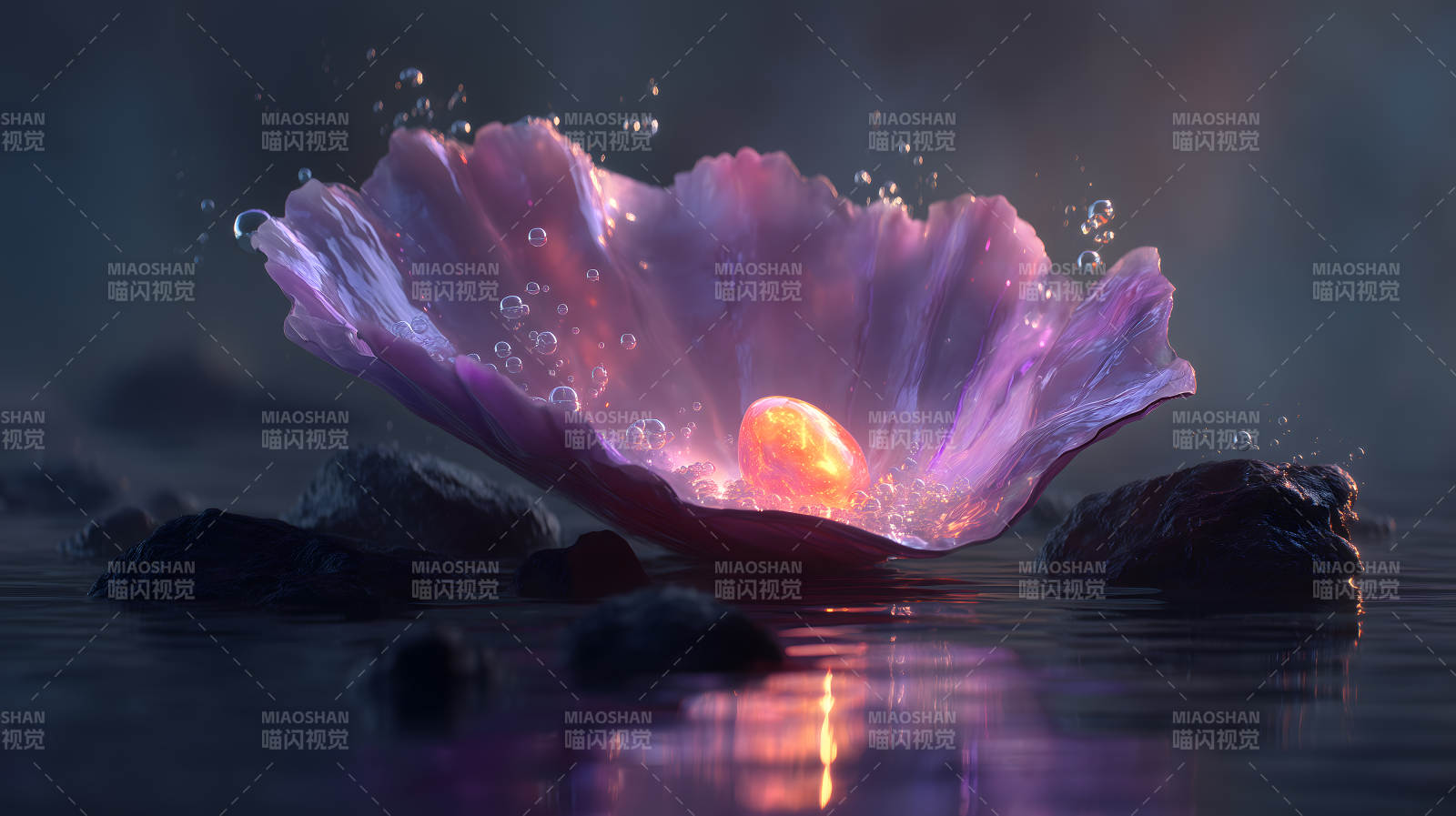 神秘發光貝殼-圖片