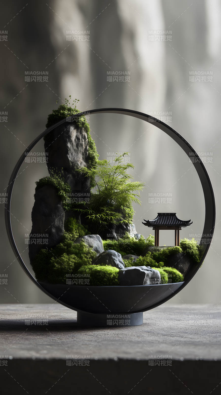 盆景藝術(shù)靜謐美好-圖片