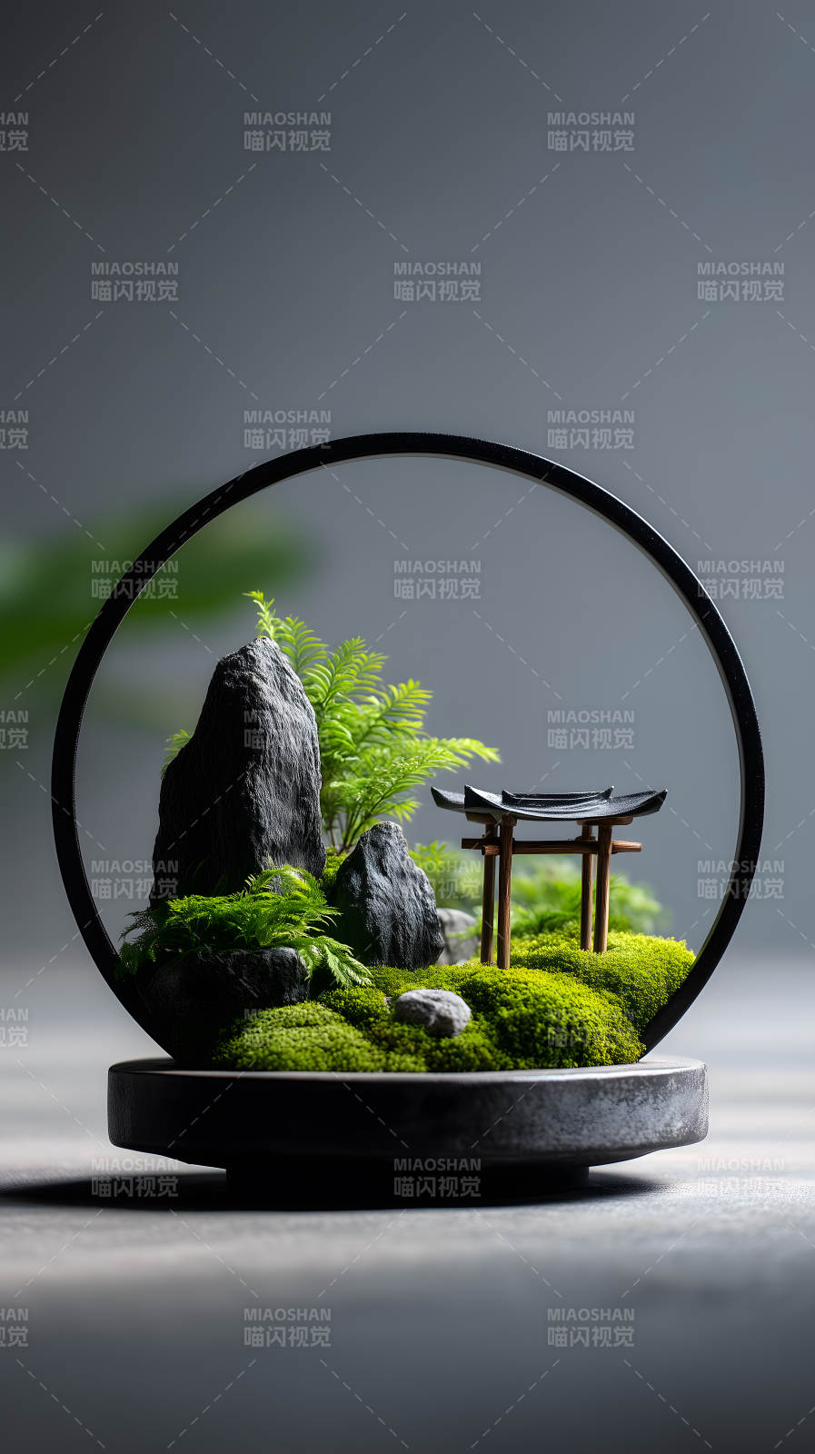 微景觀盆栽藝術-圖片