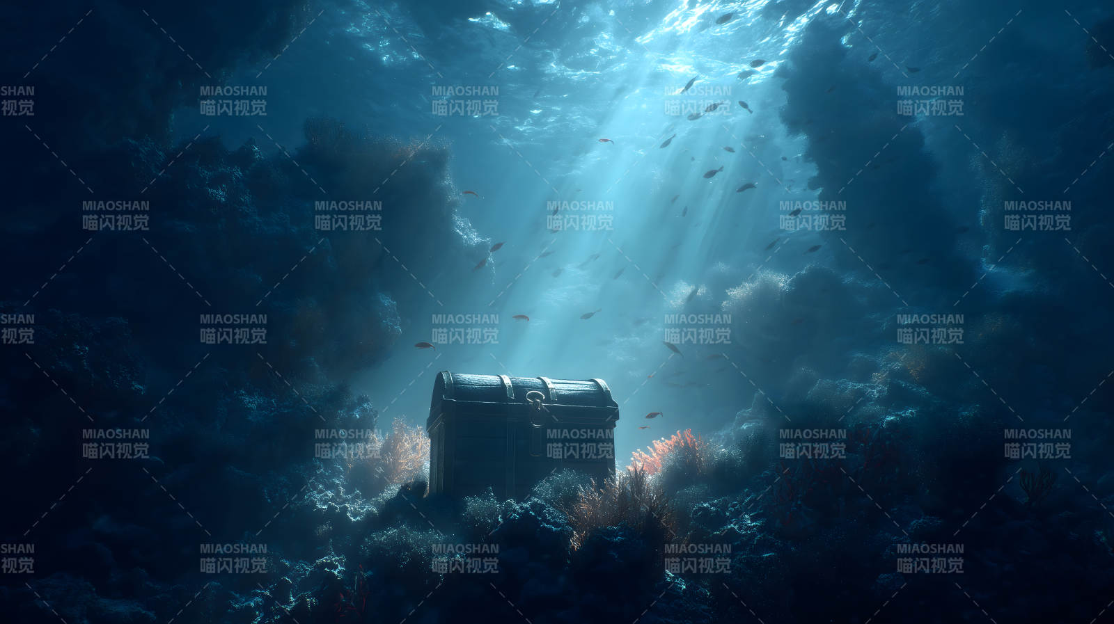 海底宝藏阳光普照-图片